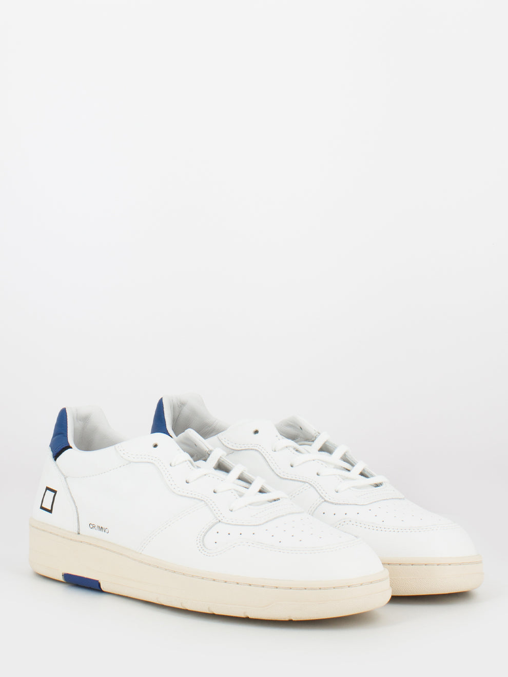 Court mono white / blue