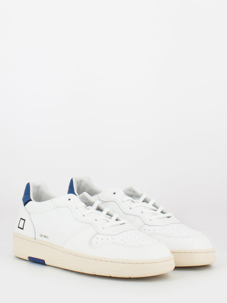 Court mono white / blue