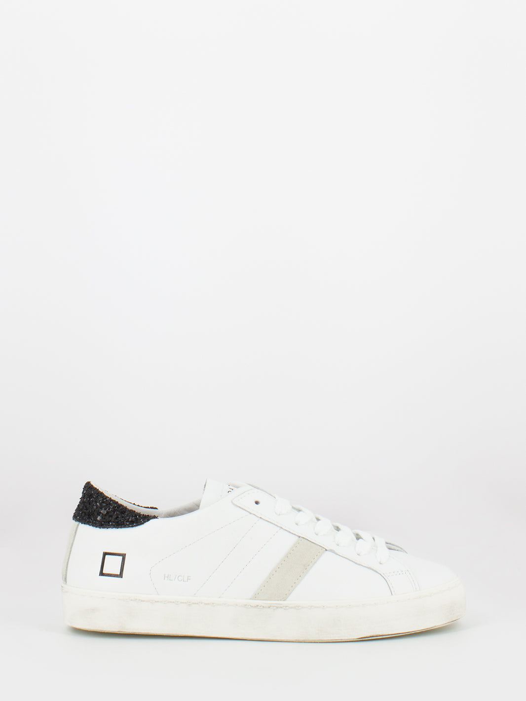 Hill low calf white / black