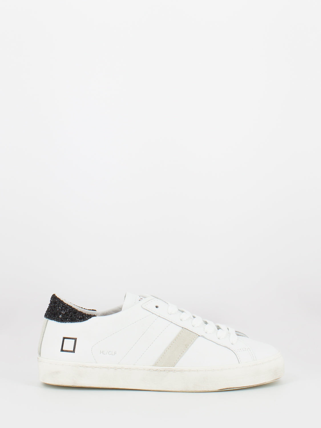 Hill low calf white / black
