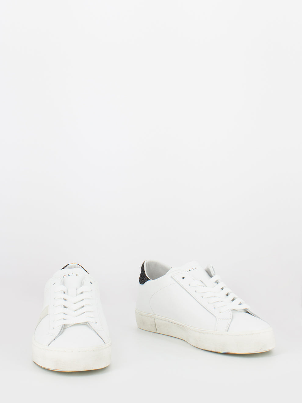 Hill low calf white / black