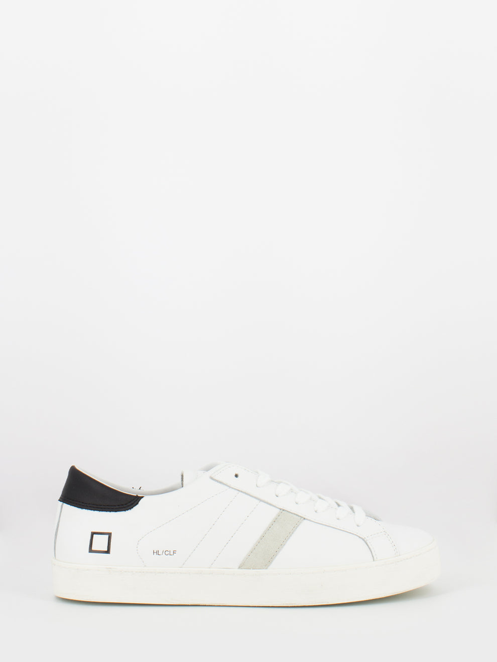 Hill low calf white / black