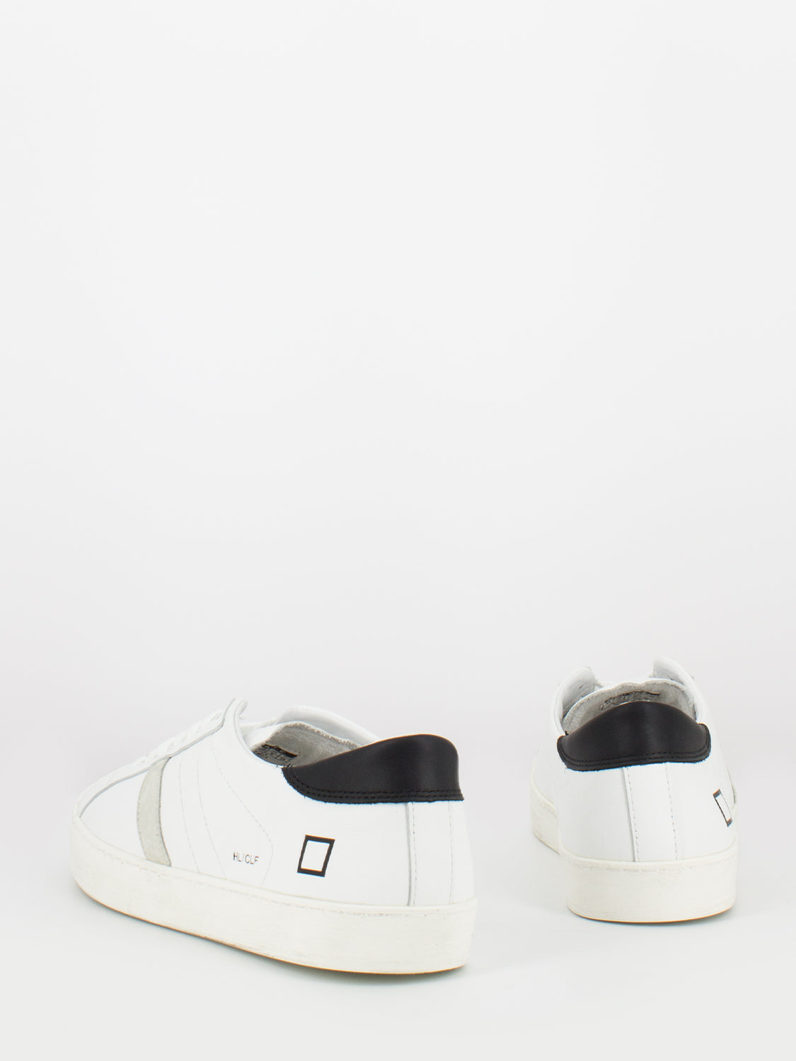 Hill low calf white / black
