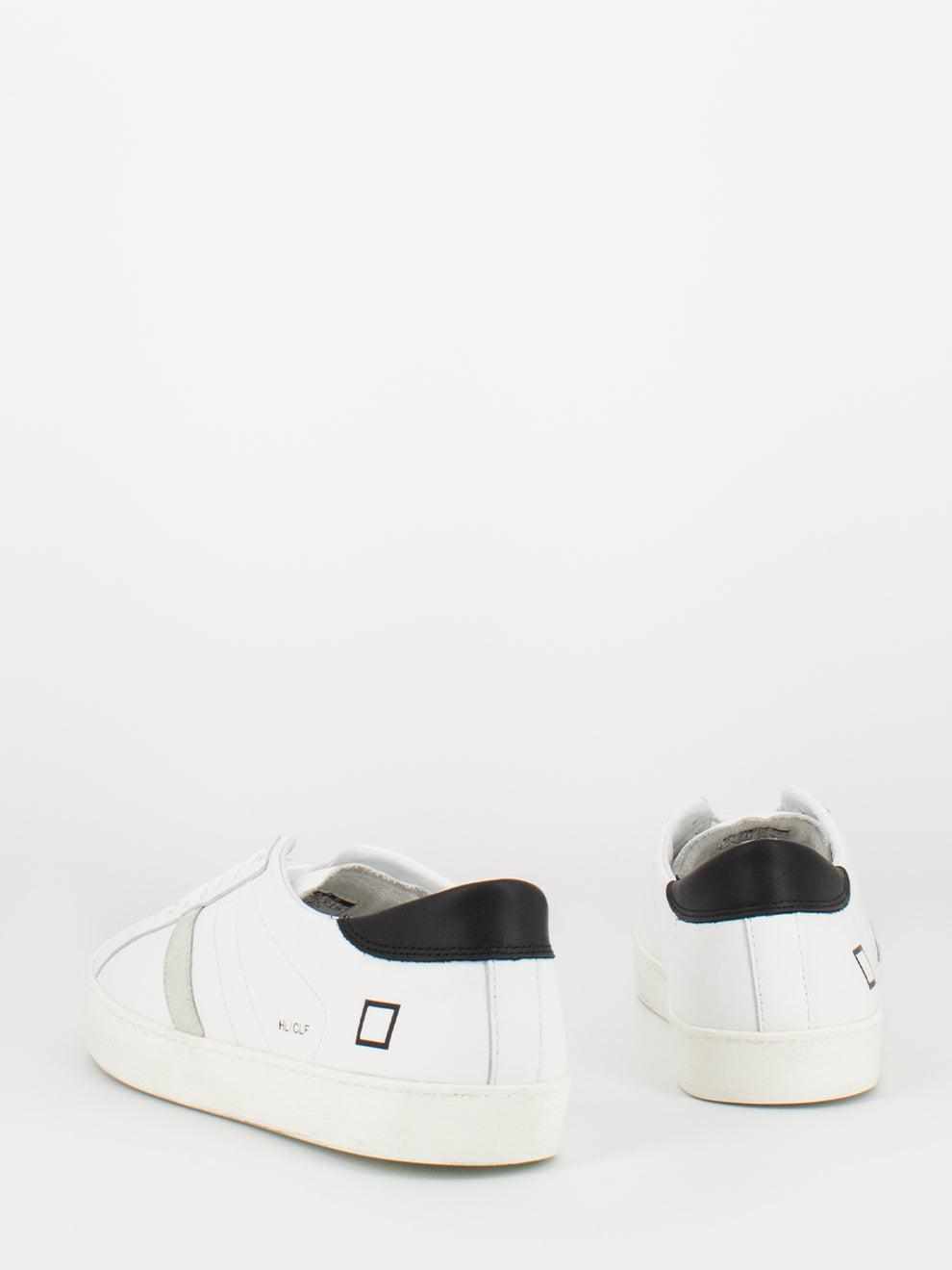 Hill low calf white / black