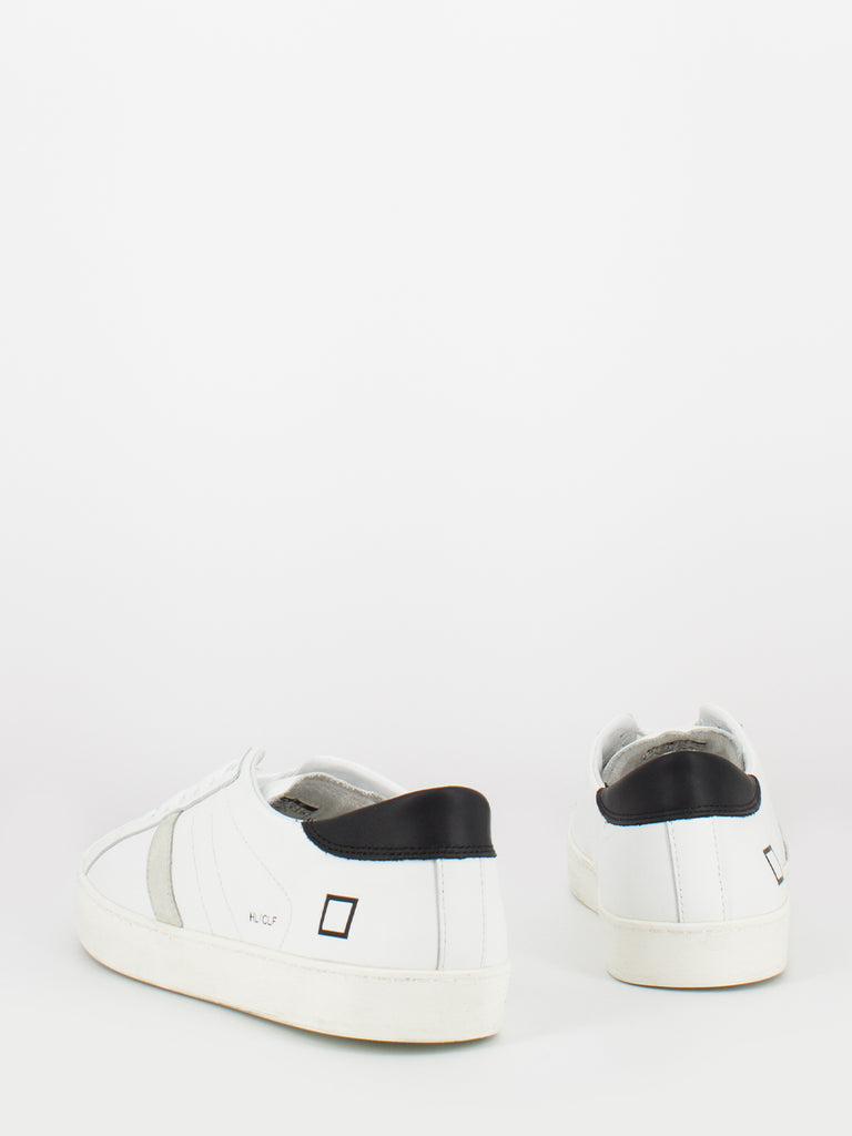 D.A.T.E. - Hill low calf white / black