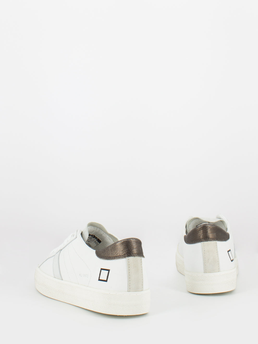 Hill Low Calf White / Bronze