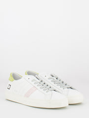 D.A.T.E. - Hill low calf white / yellow