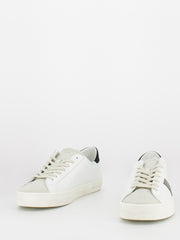 D.A.T.E. - Hill low vintage calf white / black