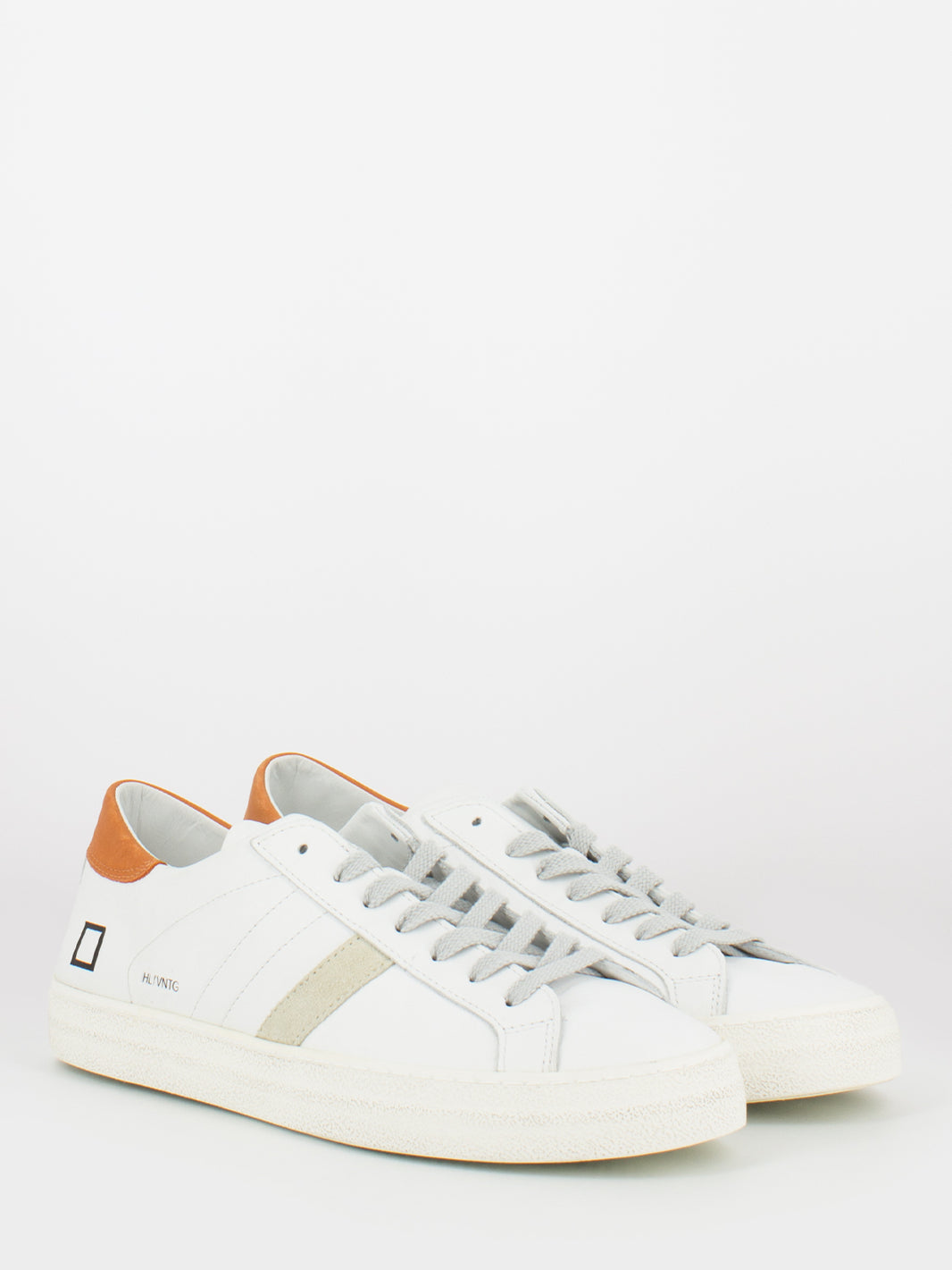 Hill low vintage calf white / orange