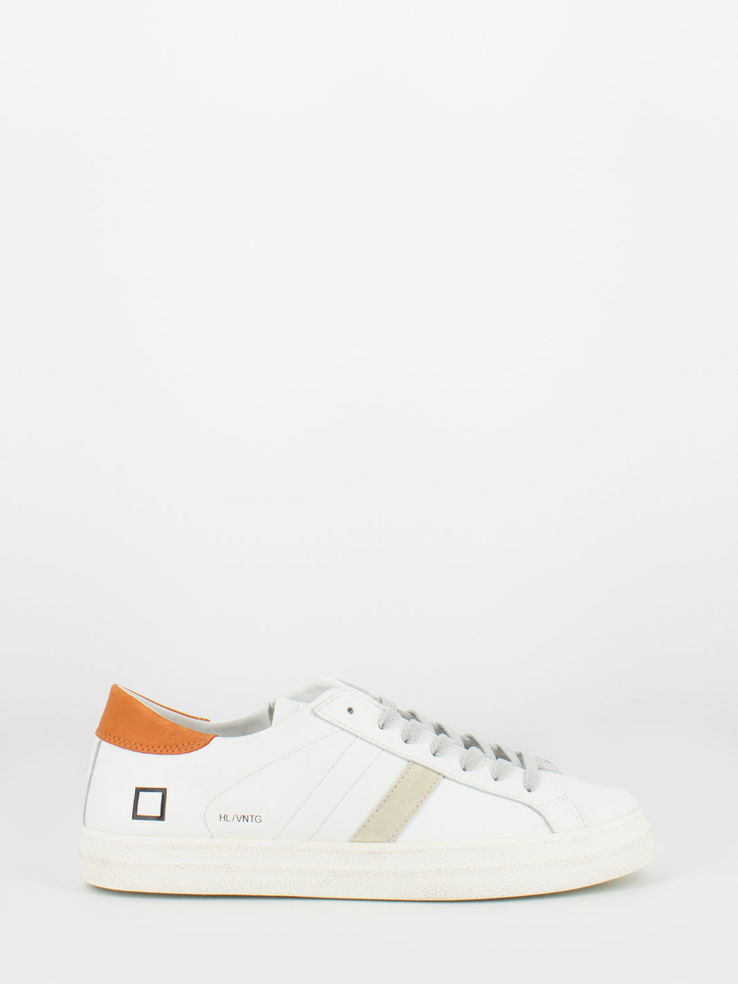 Hill low vintage calf white / orange