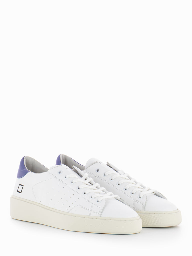 D.A.T.E. - Levante calf white / blue