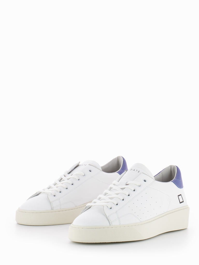 D.A.T.E. - Levante calf white / blue