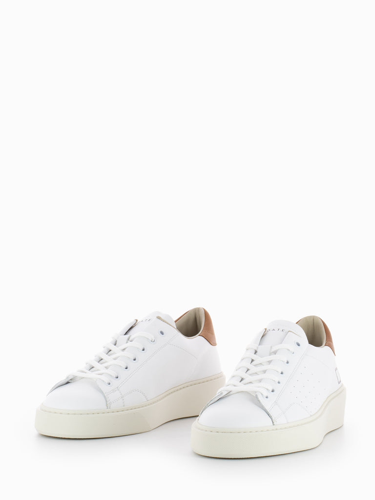 D.A.T.E. - Levante Calf white / cuoio