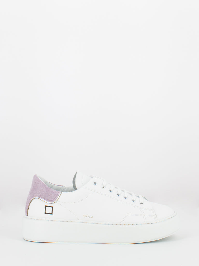 D.A.T.E. - Sfera calf white / lilac