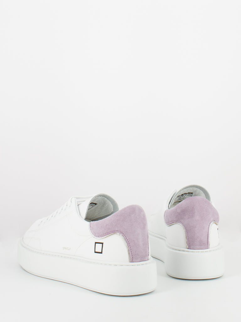 D.A.T.E. - Sfera calf white / lilac