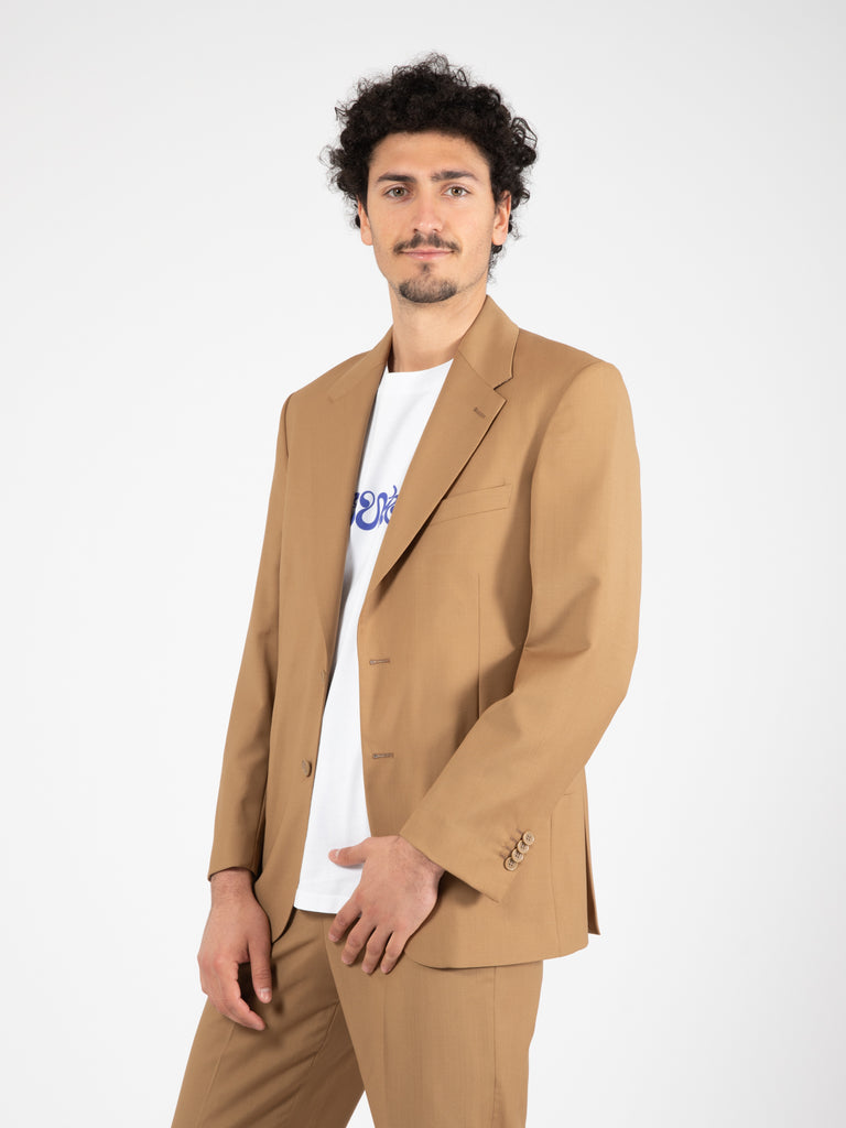 DANILO PAURA - Blazer Crew monopetto coffee