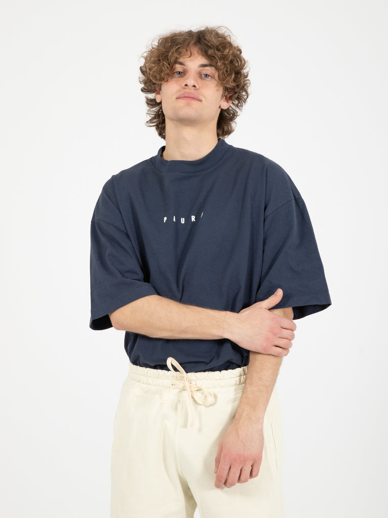 DANILO PAURA - Costa Oversized T-Shirt Basic blue navy