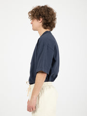 DANILO PAURA - Costa Oversized T-Shirt Basic blue navy