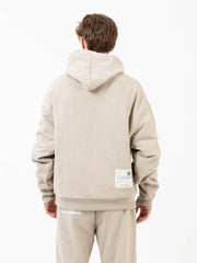 DANILO PAURA - Curtis oversized hoodie dove grey