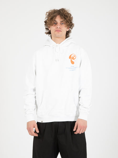 Felpa Hoodie Akim Controgenesis white