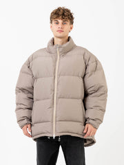 DANILO PAURA - Justin oversized puffy jacket dove grey