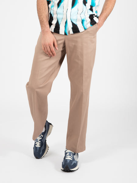 Pantaloni classic Kyros beige