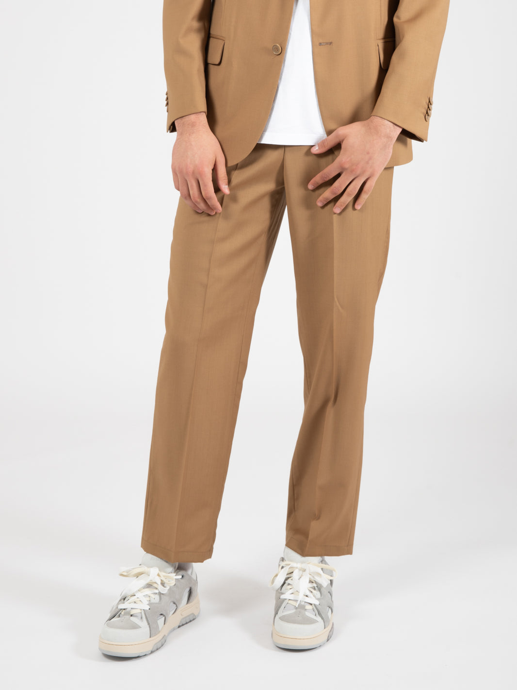Oler coffee oversized trousers