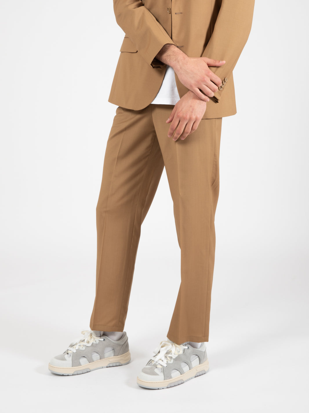 Oler coffee oversized trousers