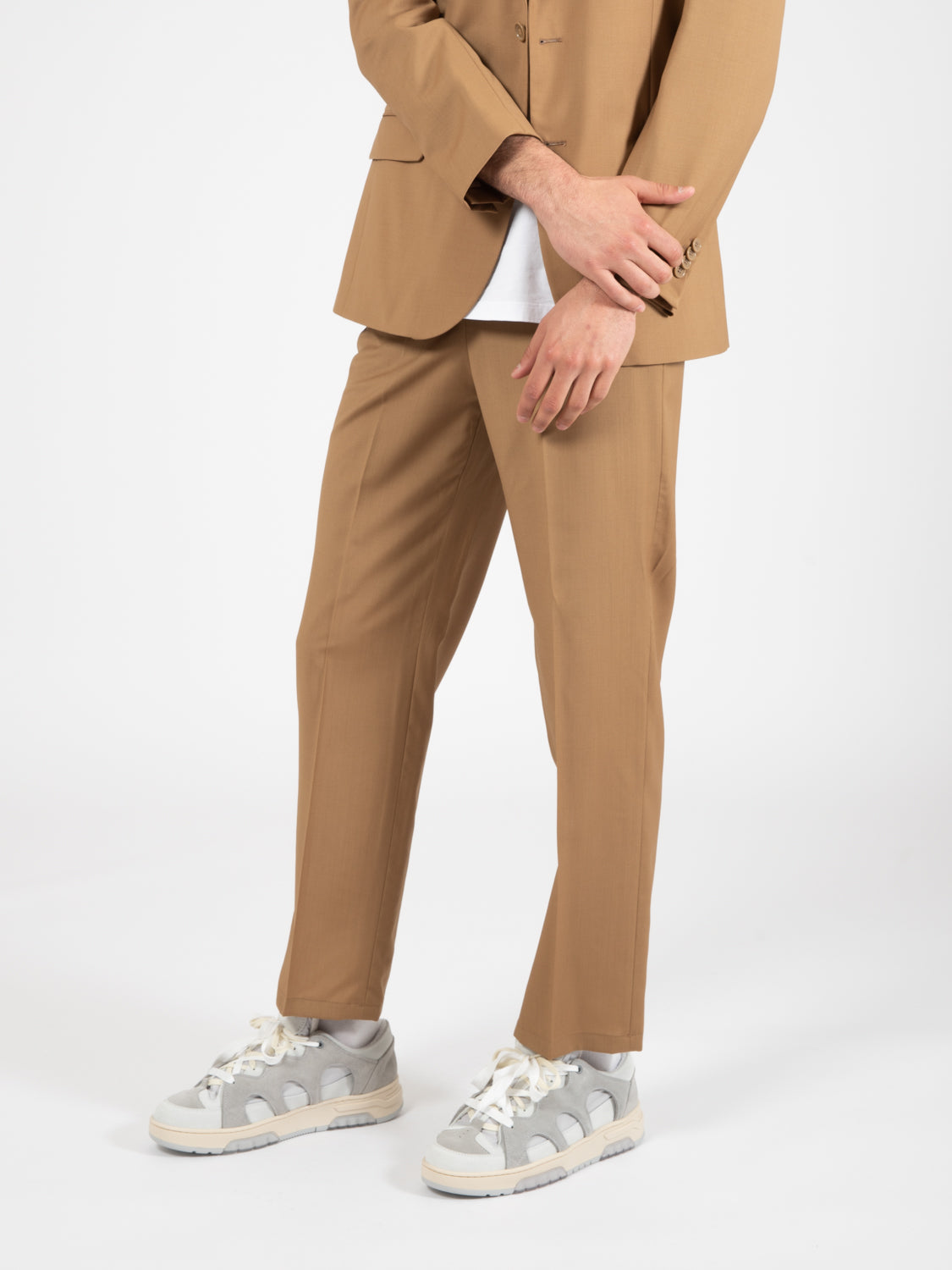 Oler coffee oversized trousers
