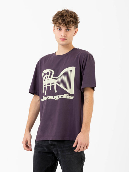 Regular T-shirt Graphic Chair purple