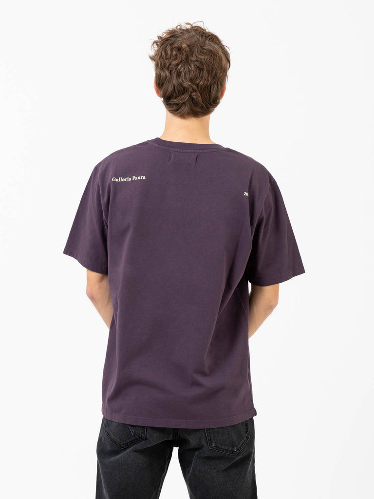DANILO PAURA - Regular T-shirt Graphic Chair purple