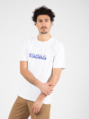 DANILO PAURA - Regular t-shirt lettering white