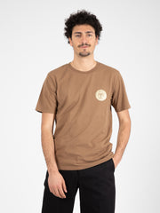 DANILO PAURA - Regular t-shirt Phobos brown