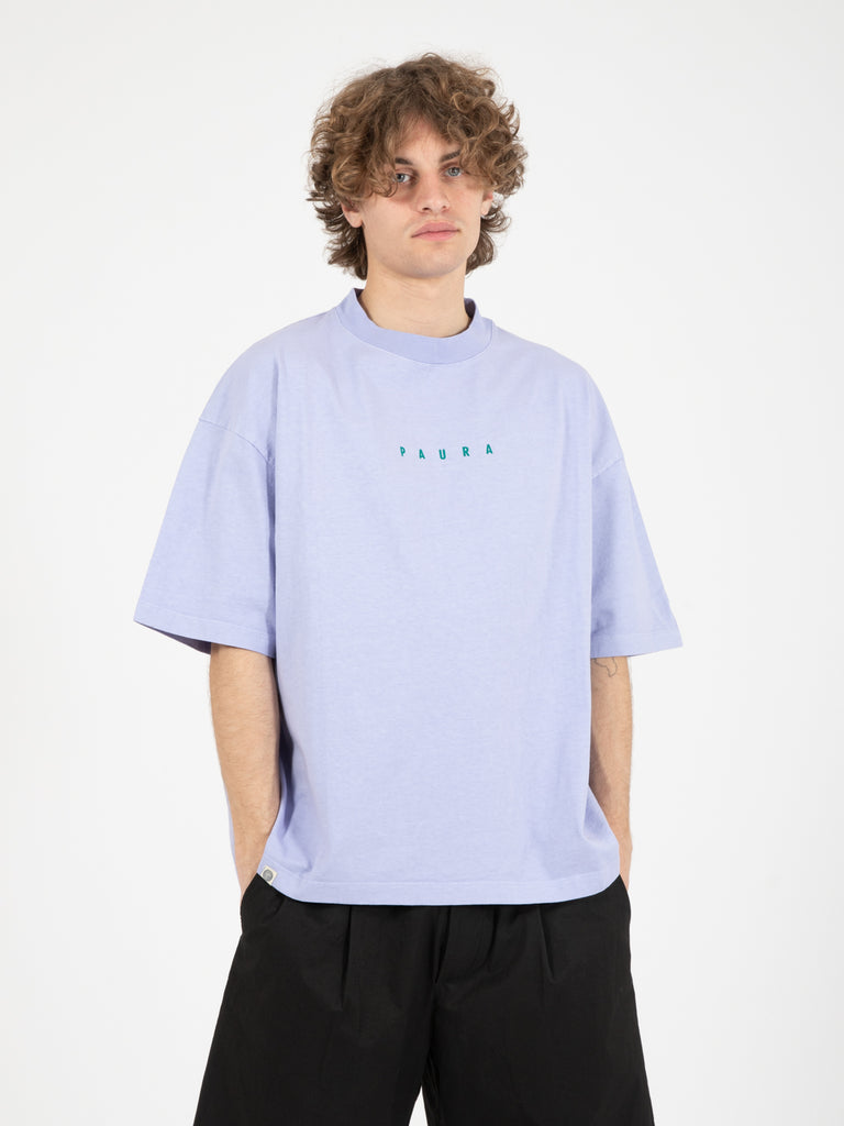 DANILO PAURA - T-shirt Costa oversized basic lilac