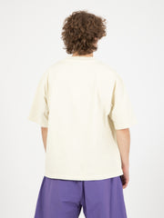 DANILO PAURA - T-shirt Costa oversized basic off white