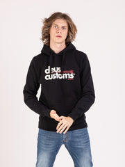DEUS - Felpa hoodie Bugs black