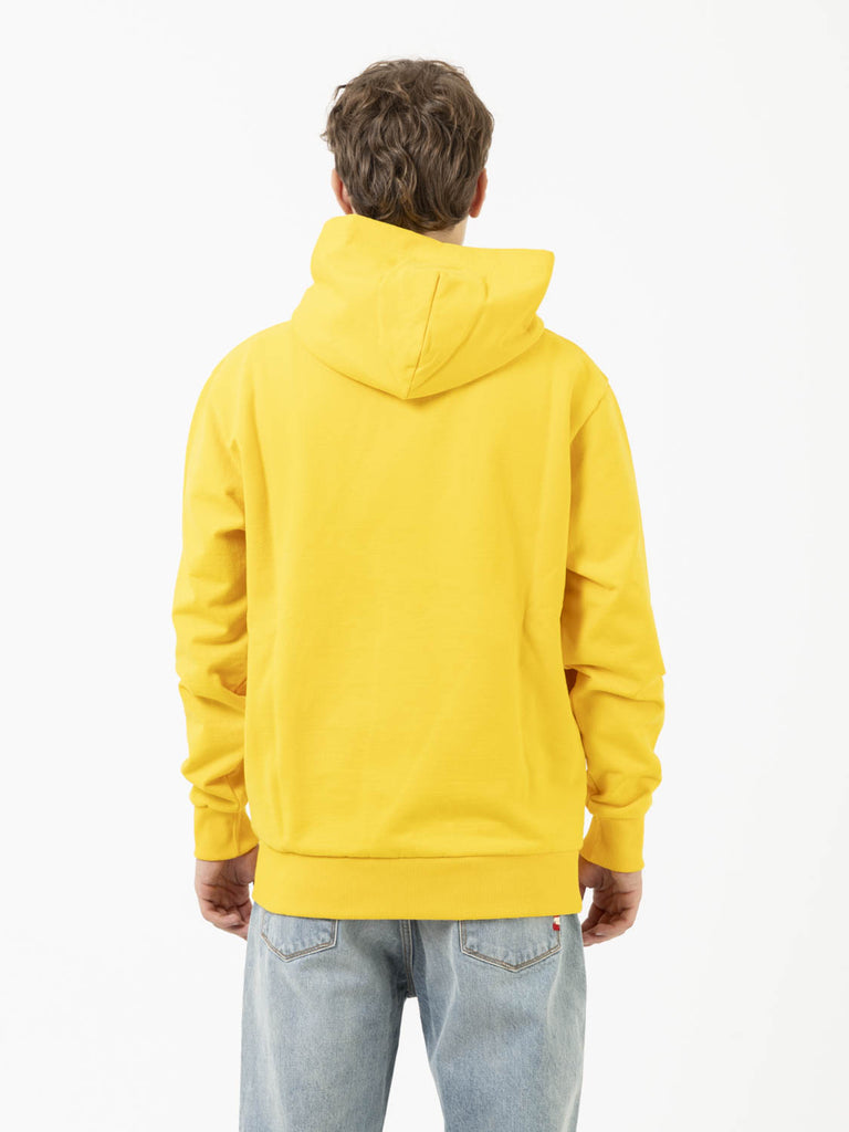 DEUS - Felpa hoodie Rubble freesia yellow