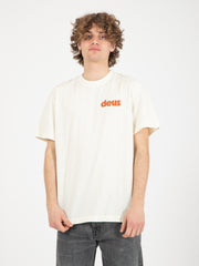 DEUS - T-shirt Base vintage white