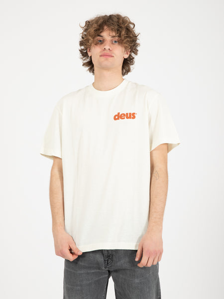 T-shirt Base vintage white