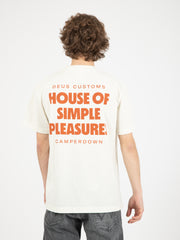DEUS - T-shirt Base vintage white