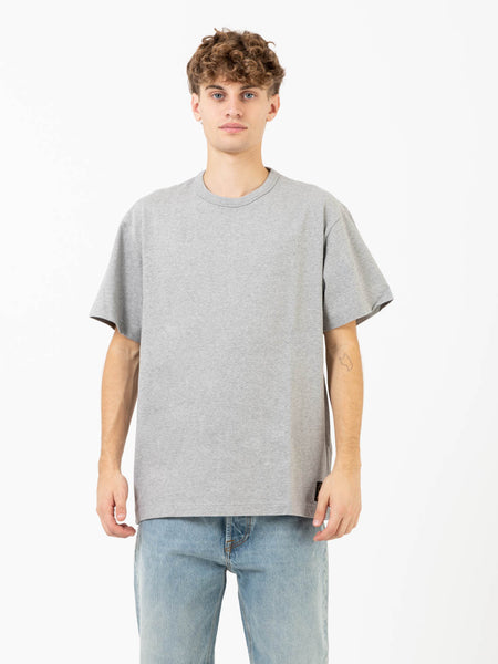 T-shirt Plain Naval grey marle