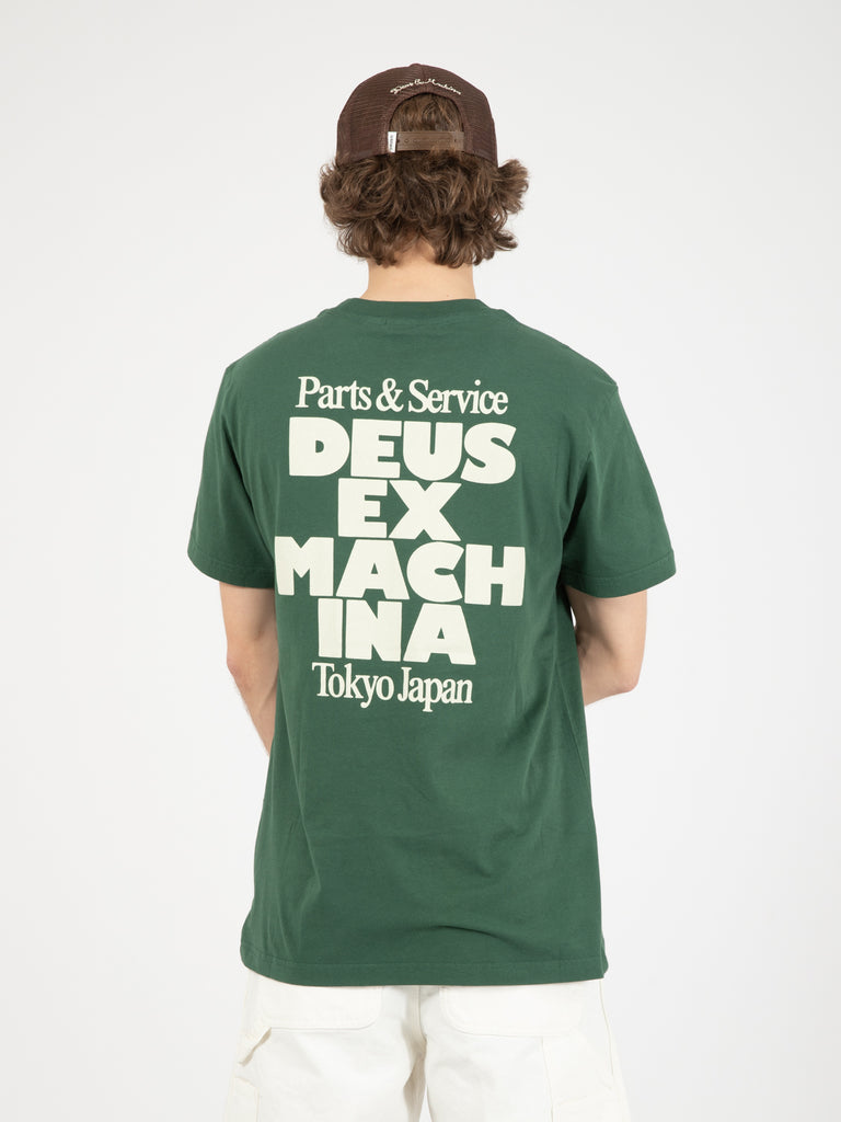 DEUS - T-shirt Postal Work green