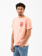 DEUS - T-shirt Verlaine coral pink