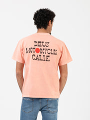 DEUS - T-shirt Verlaine coral pink