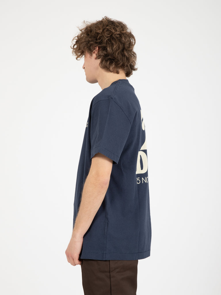 DEUS - T-shirt Wobbles navy