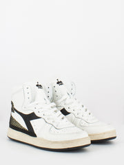 DIADORA HERITAGE - Mi Basket Age of Beauty white / gold / black