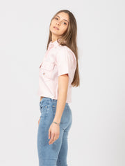 DICKIES - Camicia work S/S W rec light pink