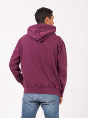 DICKIES - Felpa Icon Washed Hoodie grape wine