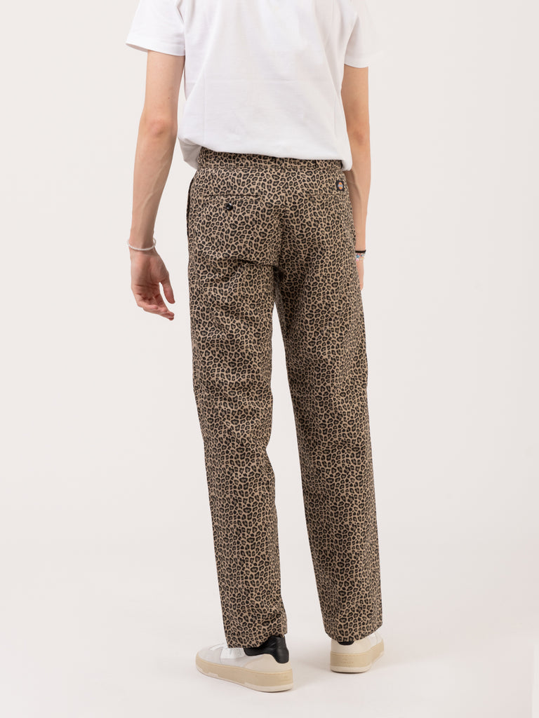 DICKIES - Pantaloni Silver Firs leopard print