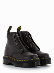 DR. MARTENS - Anfibi Sinclair milled nappa burgundy